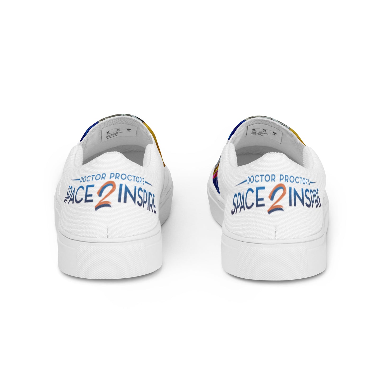 AfroGaia Night Light Women’s slip-on canvas shoes