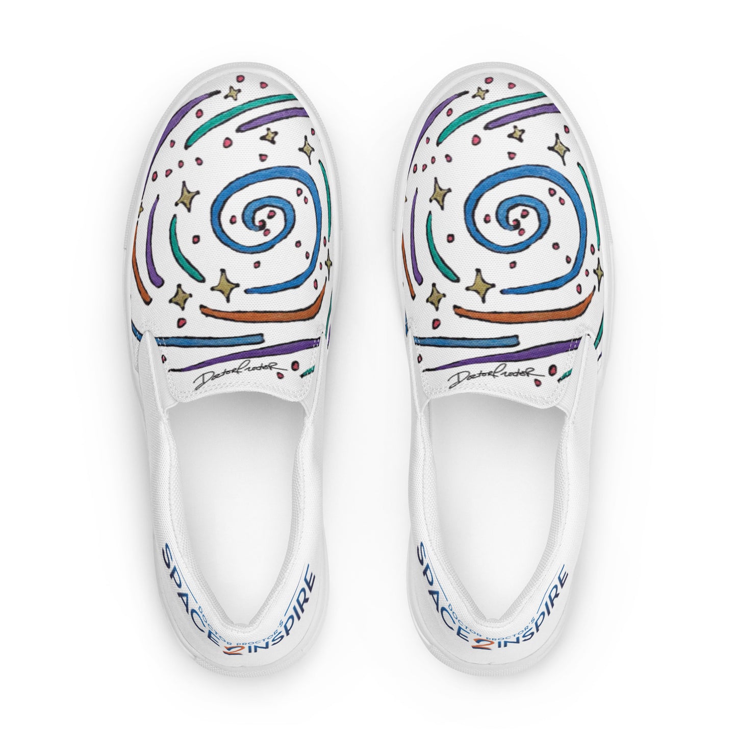 Black Magic Women’s slip-on canvas shoes
