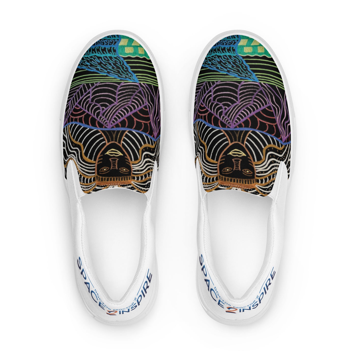 AfroGaia Rising Women’s slip-on canvas shoes