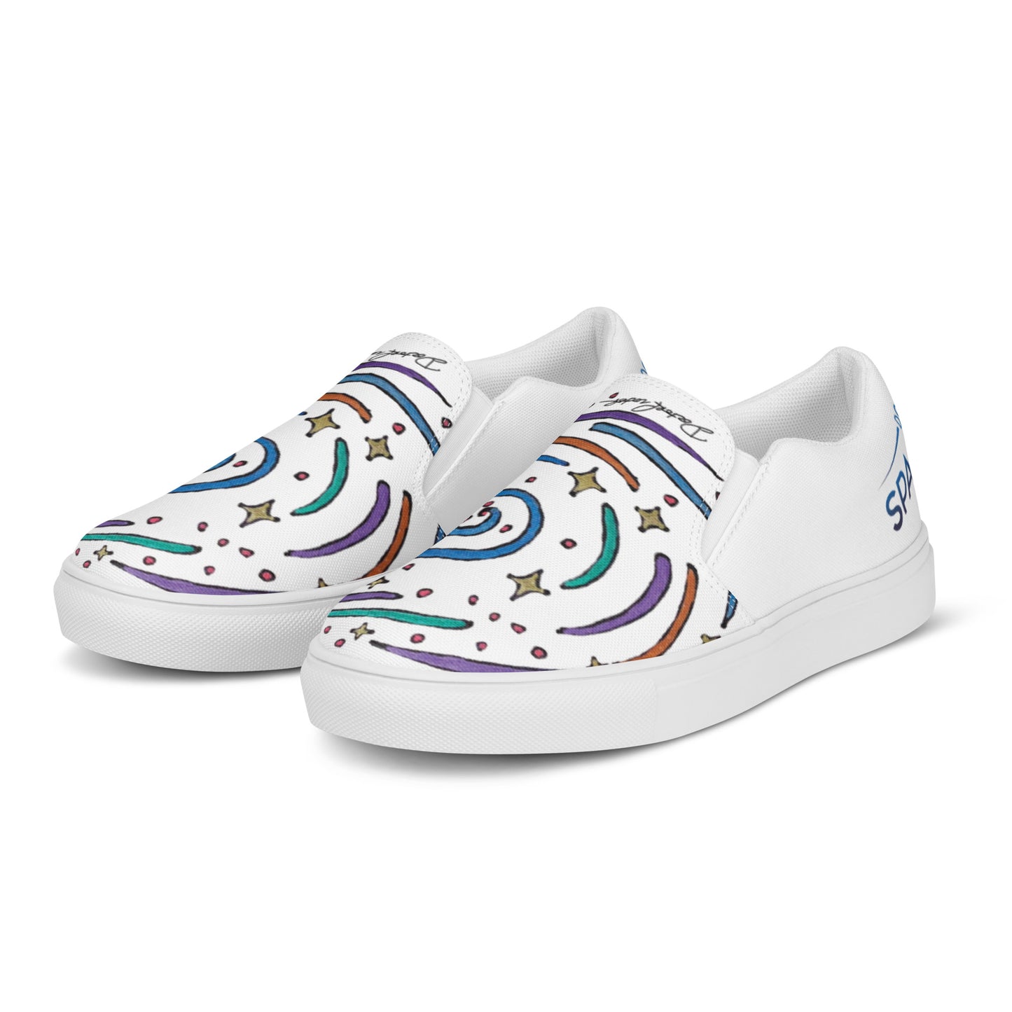 Black Magic Women’s slip-on canvas shoes