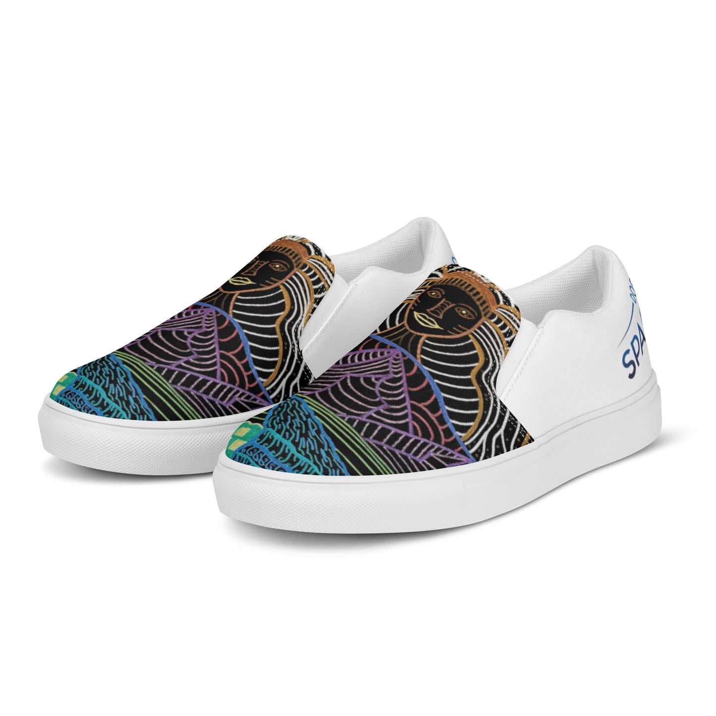 AfroGaia Rising Women’s slip-on canvas shoes