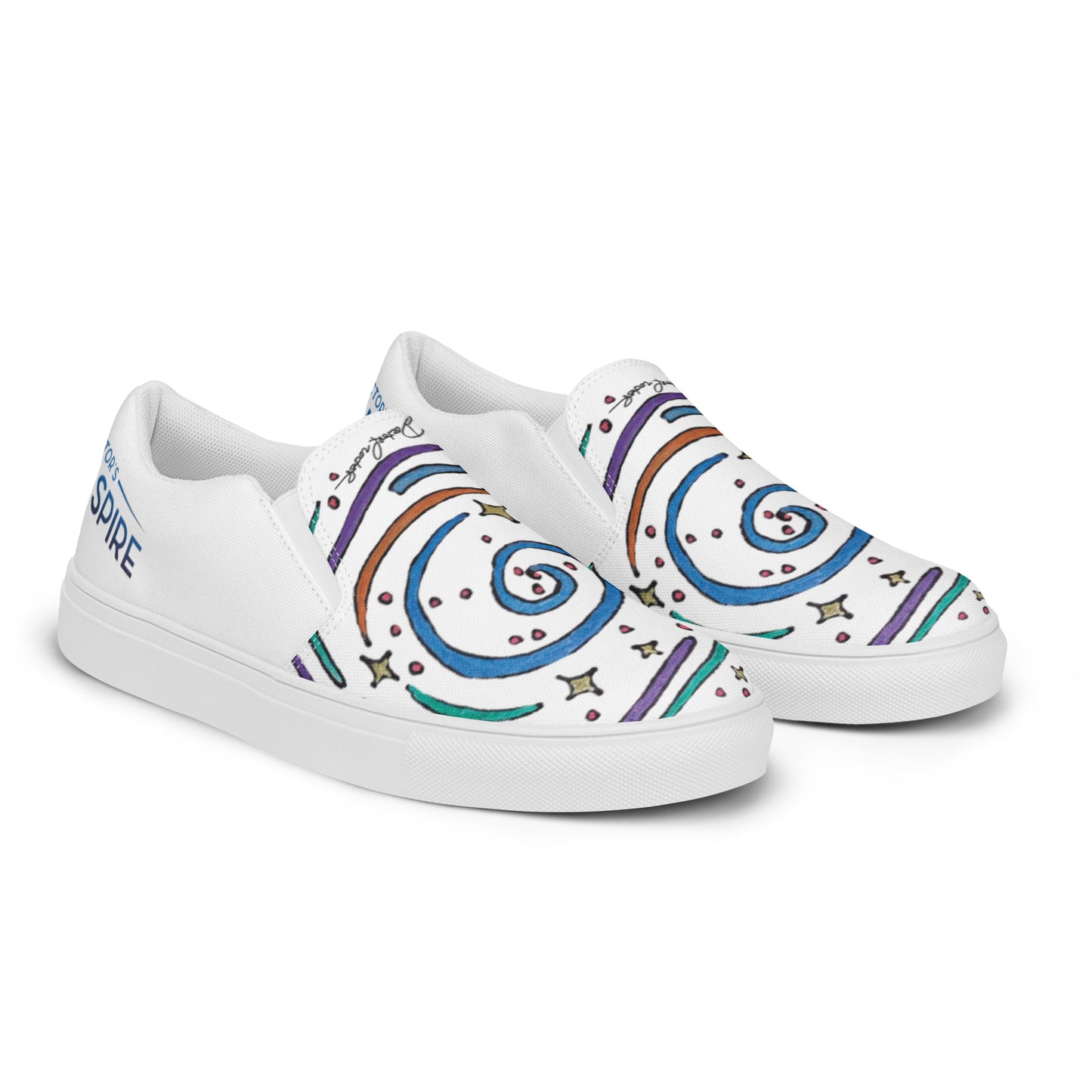 Black Magic Women’s slip-on canvas shoes