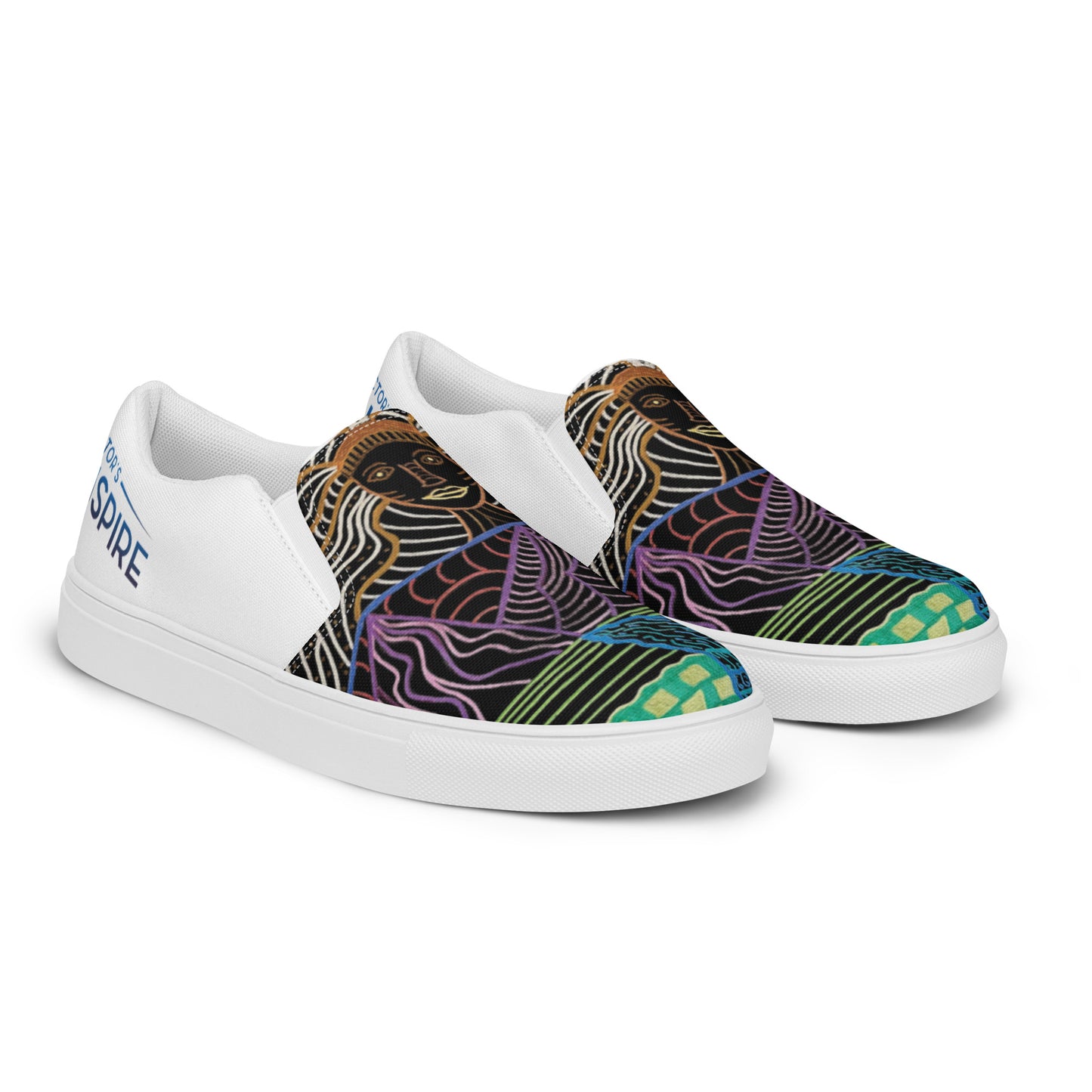 AfroGaia Rising Women’s slip-on canvas shoes