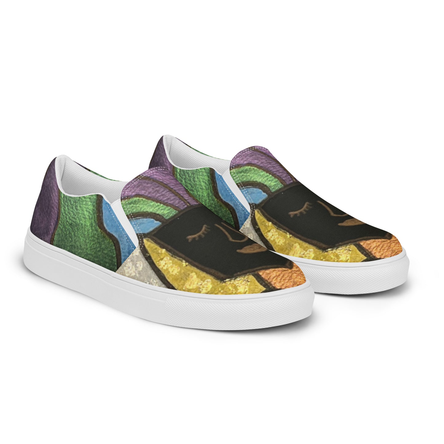 Masquerade Women’s slip-on canvas shoes