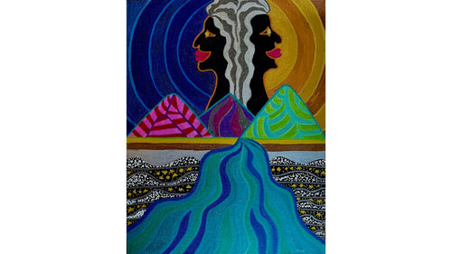 AfroGaia Night Light artwork