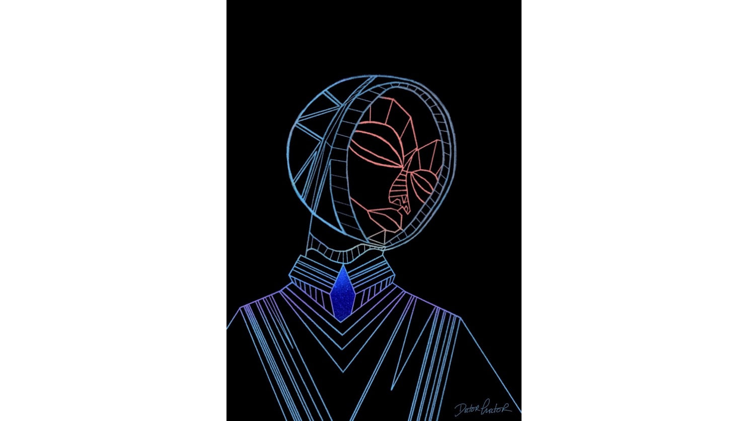 Afrobotica Melancholy Blue