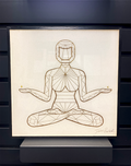 AffirmationNaut Resin Pour 12" x 12"