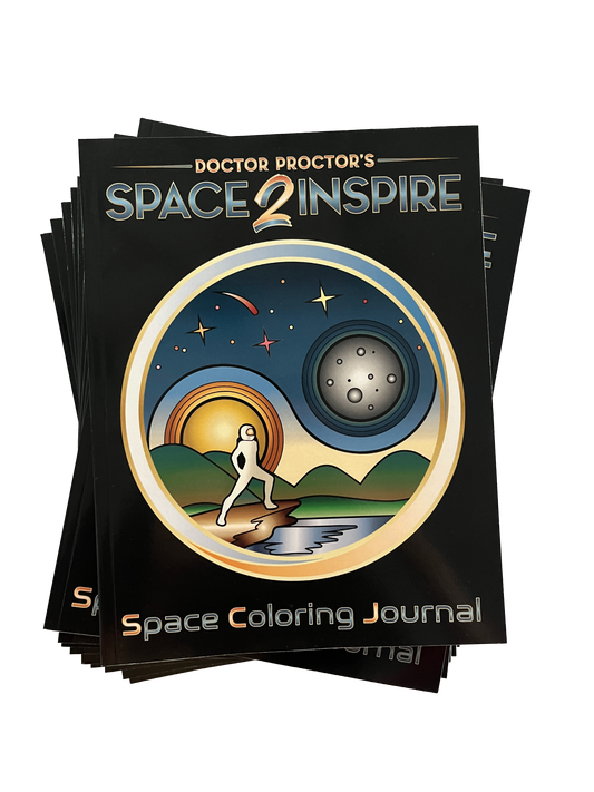 Bundle of 10: Space Coloring Journal