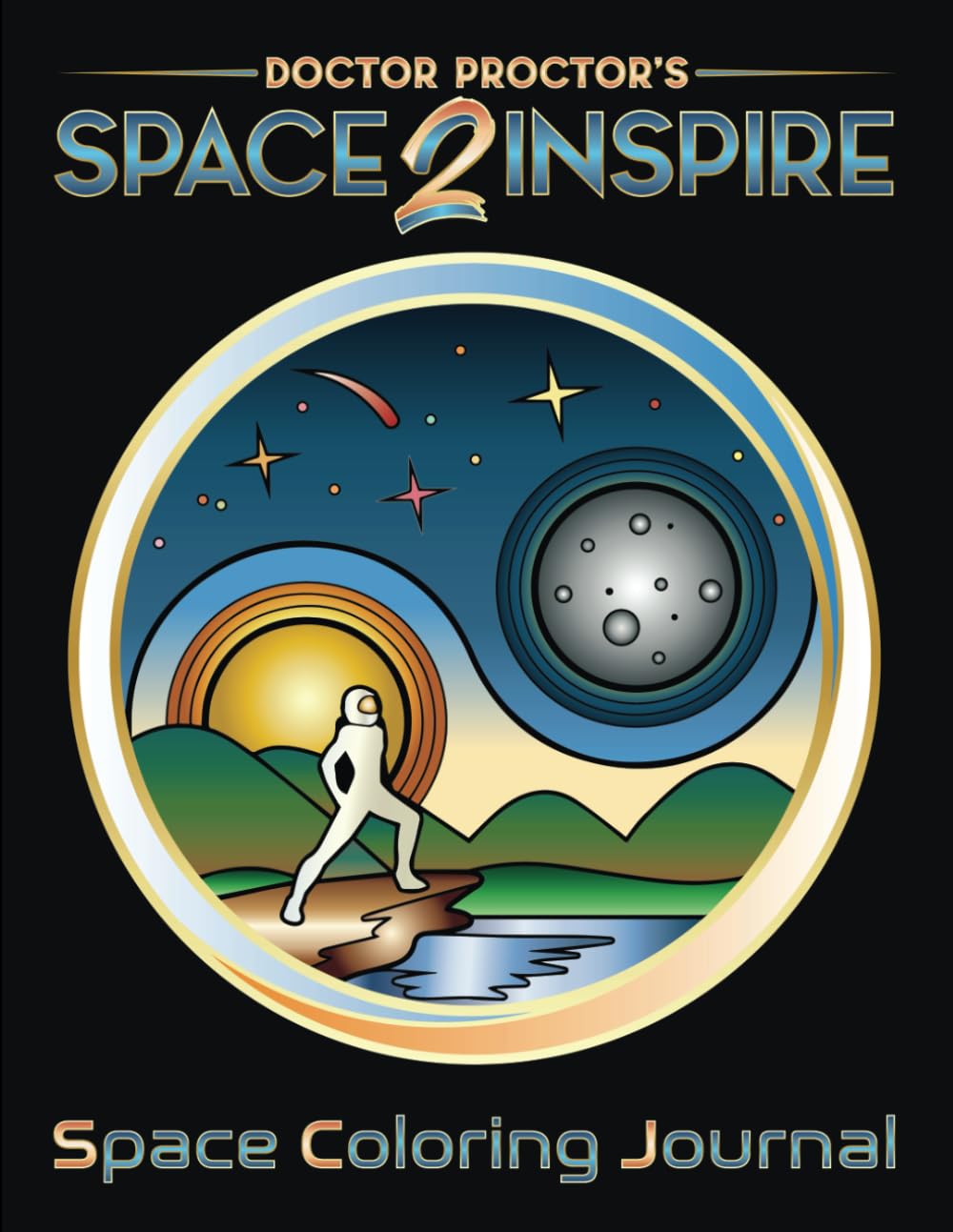 Events (In-Person): Space Coloring Journal