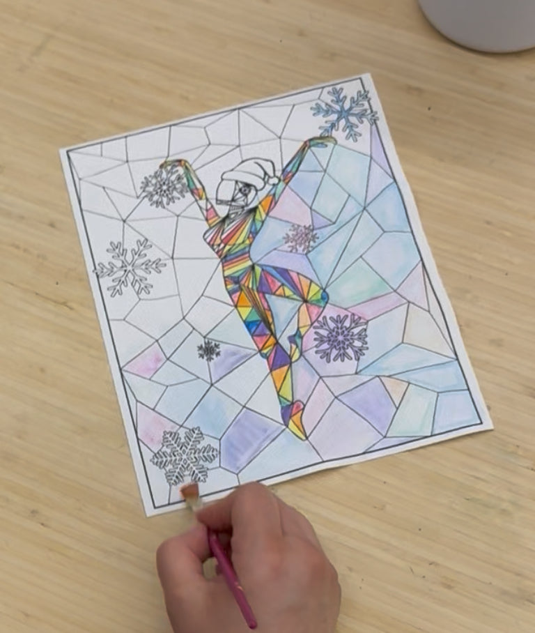 Holiday Xnaut Loose Canvas Kit