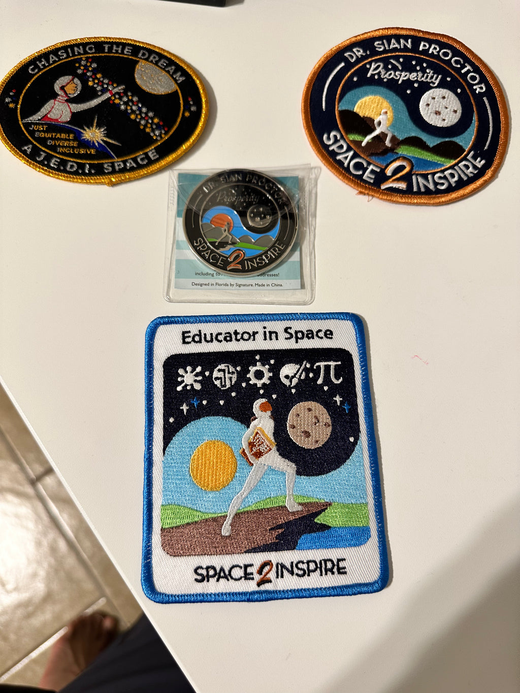Patches4space Space2inspire Bundle (autographed)