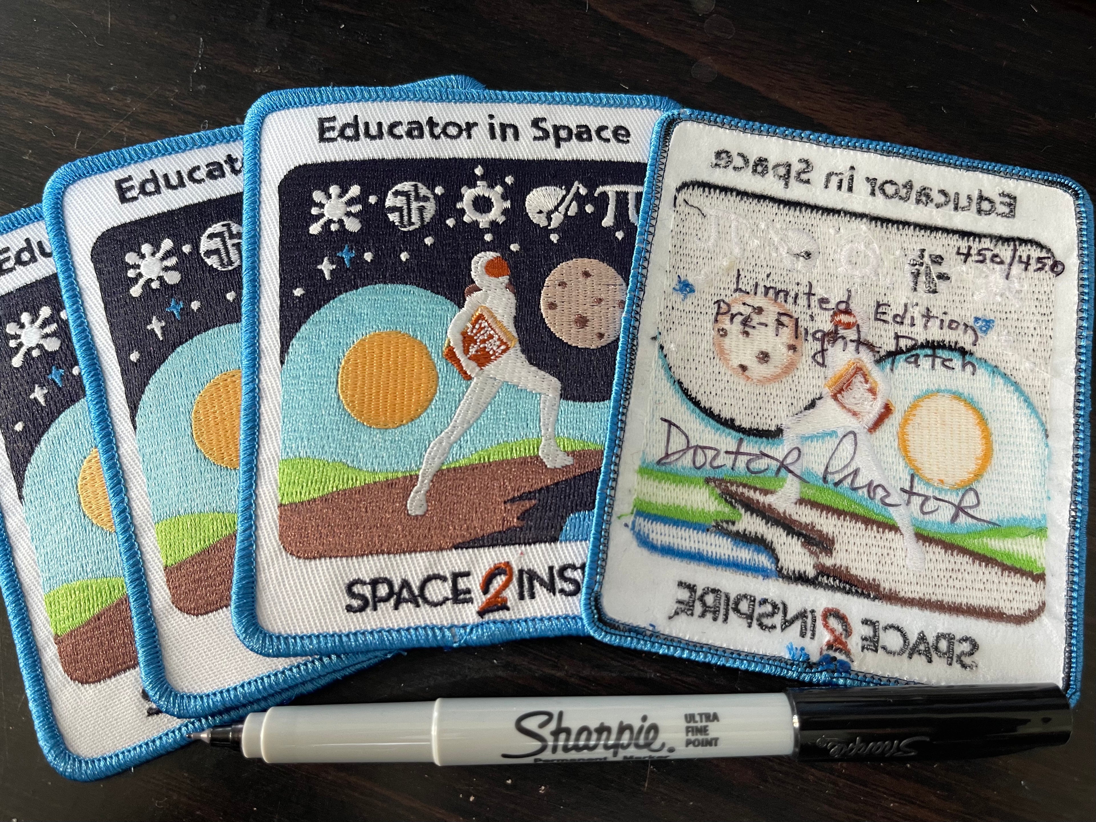Educator un Space Patch (autographed)