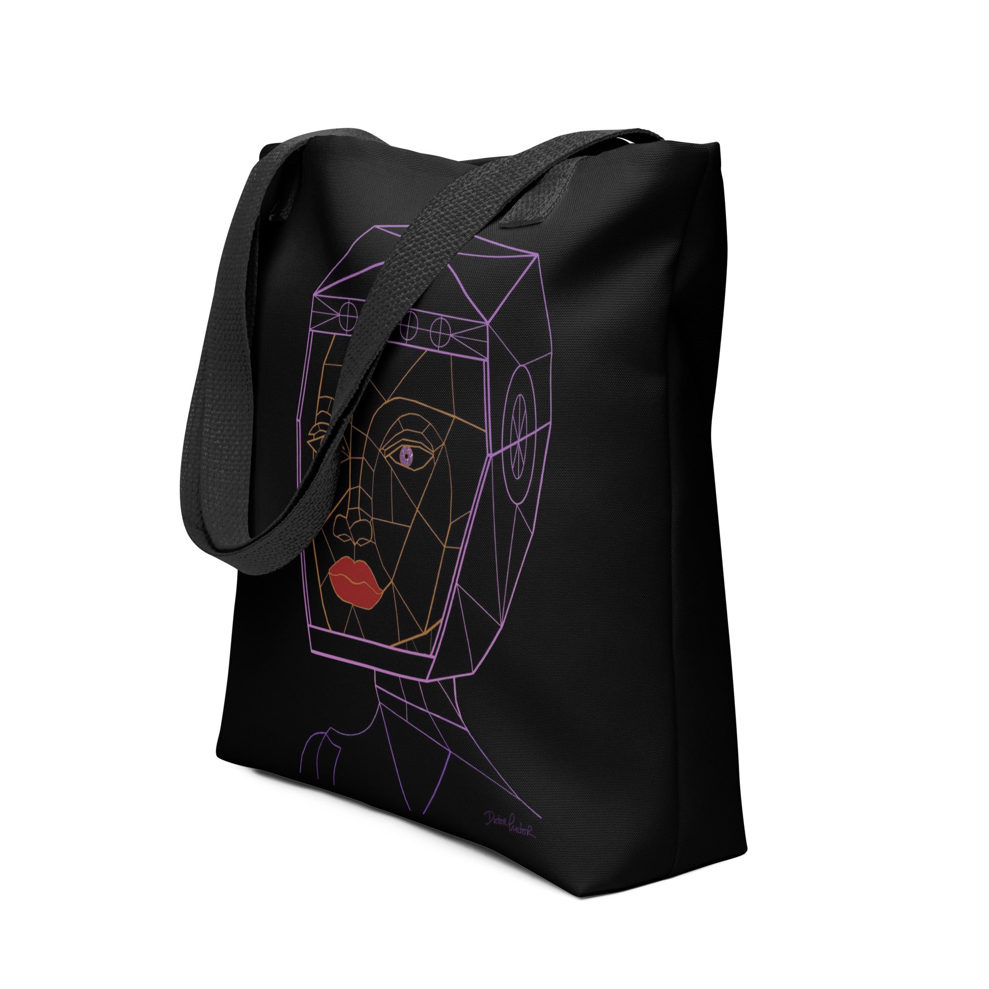 Afrobotica Bella Neon Tote bag