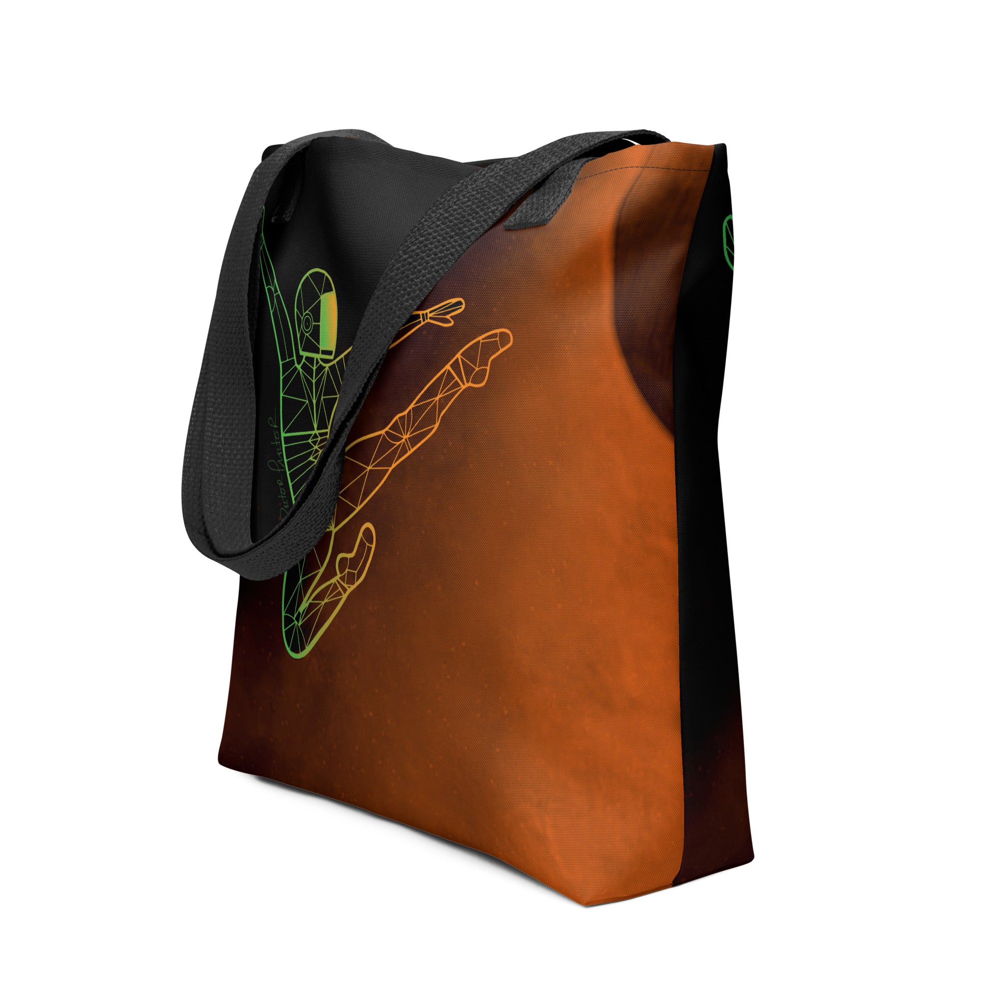 Afroboticus Emerald Tote bag