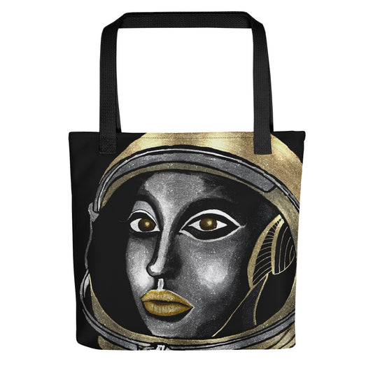Afrobotica Golden Reflection Tote bag
