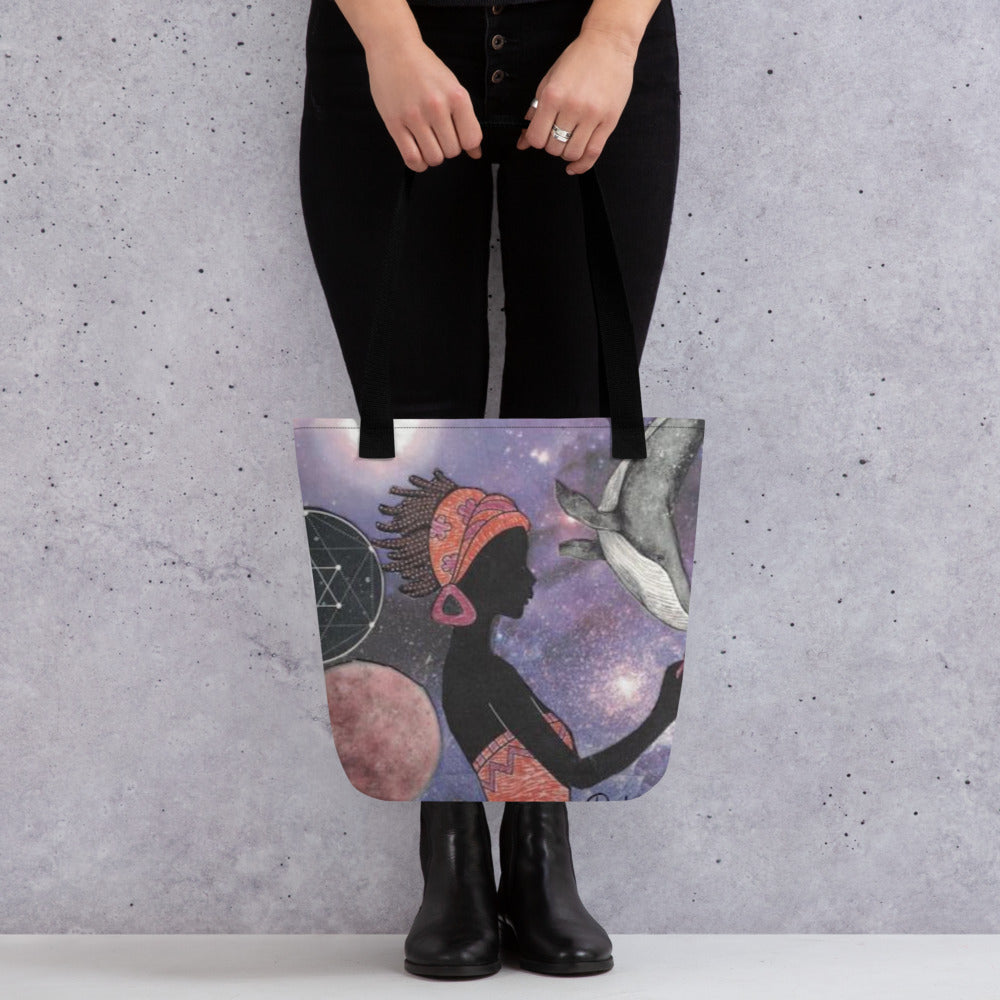 The Whale Dancer Tote bag