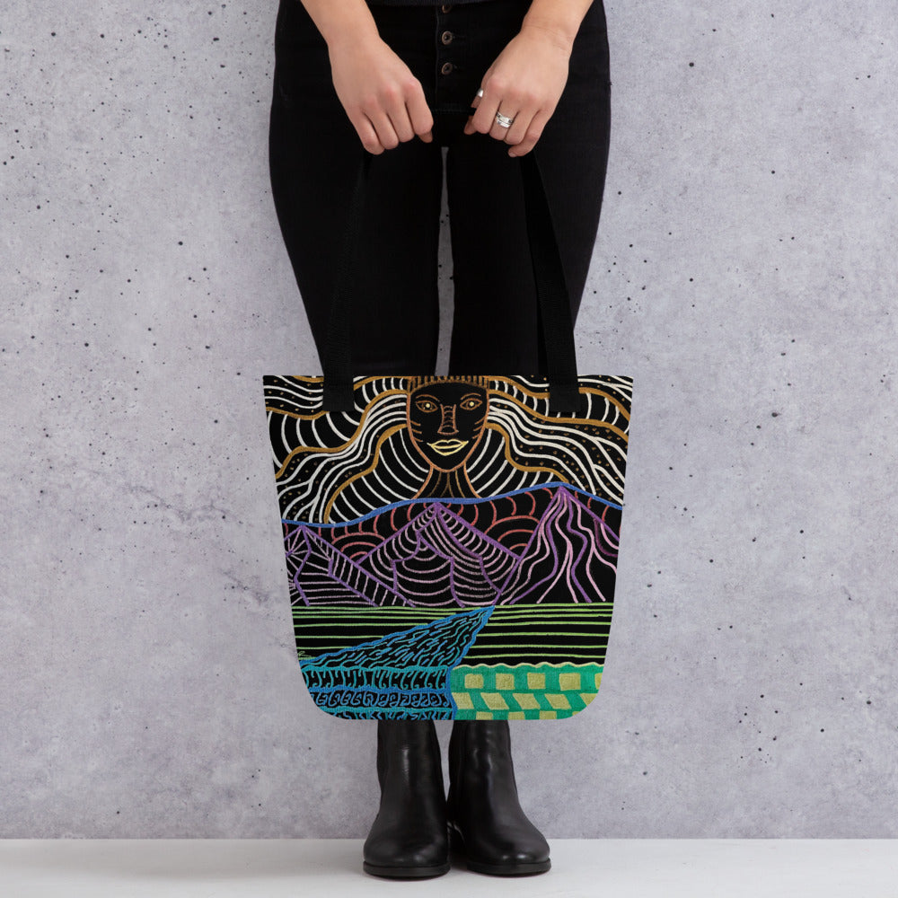 AfroGaia Rising Tote bag