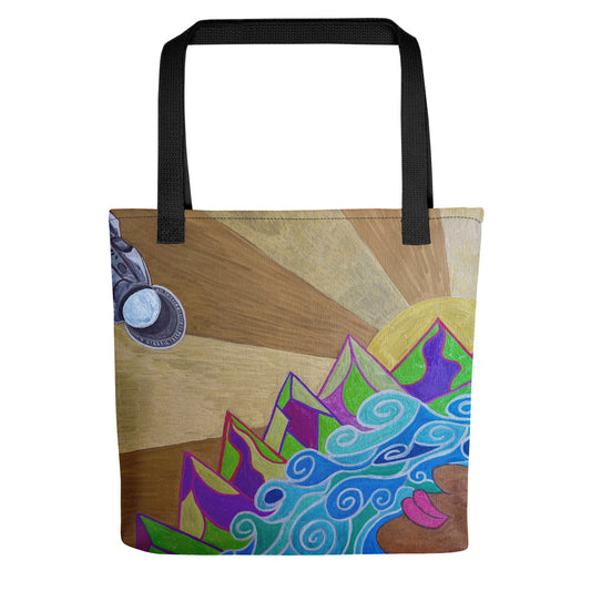 Dragon Eye Reflections Tote bag