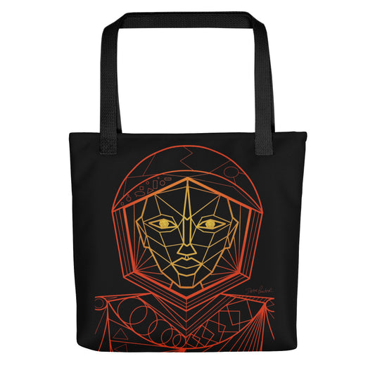 Afrobotica Avatar Red Tote bag