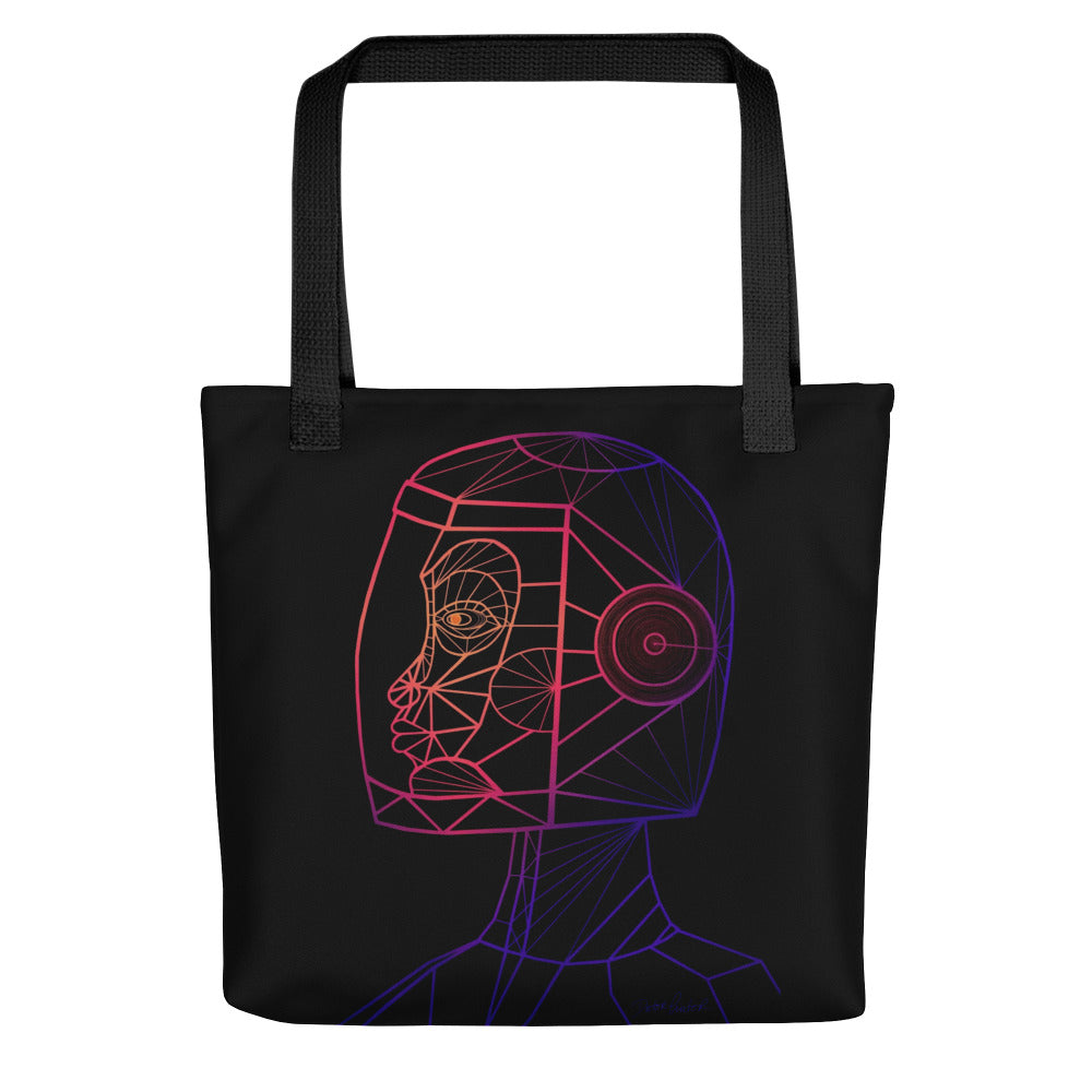 Afrobotica Native Neon Tote bag