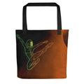 Afroboticus Emerald Tote bag