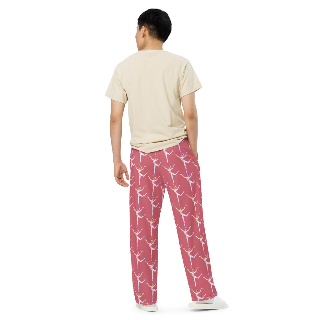 Afrobotica Rings unisex wide-leg pants