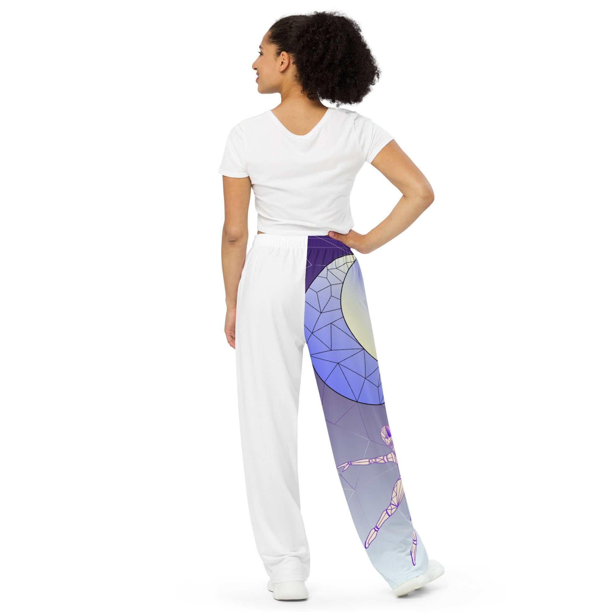Afrobotica Leap unisex wide-leg pants