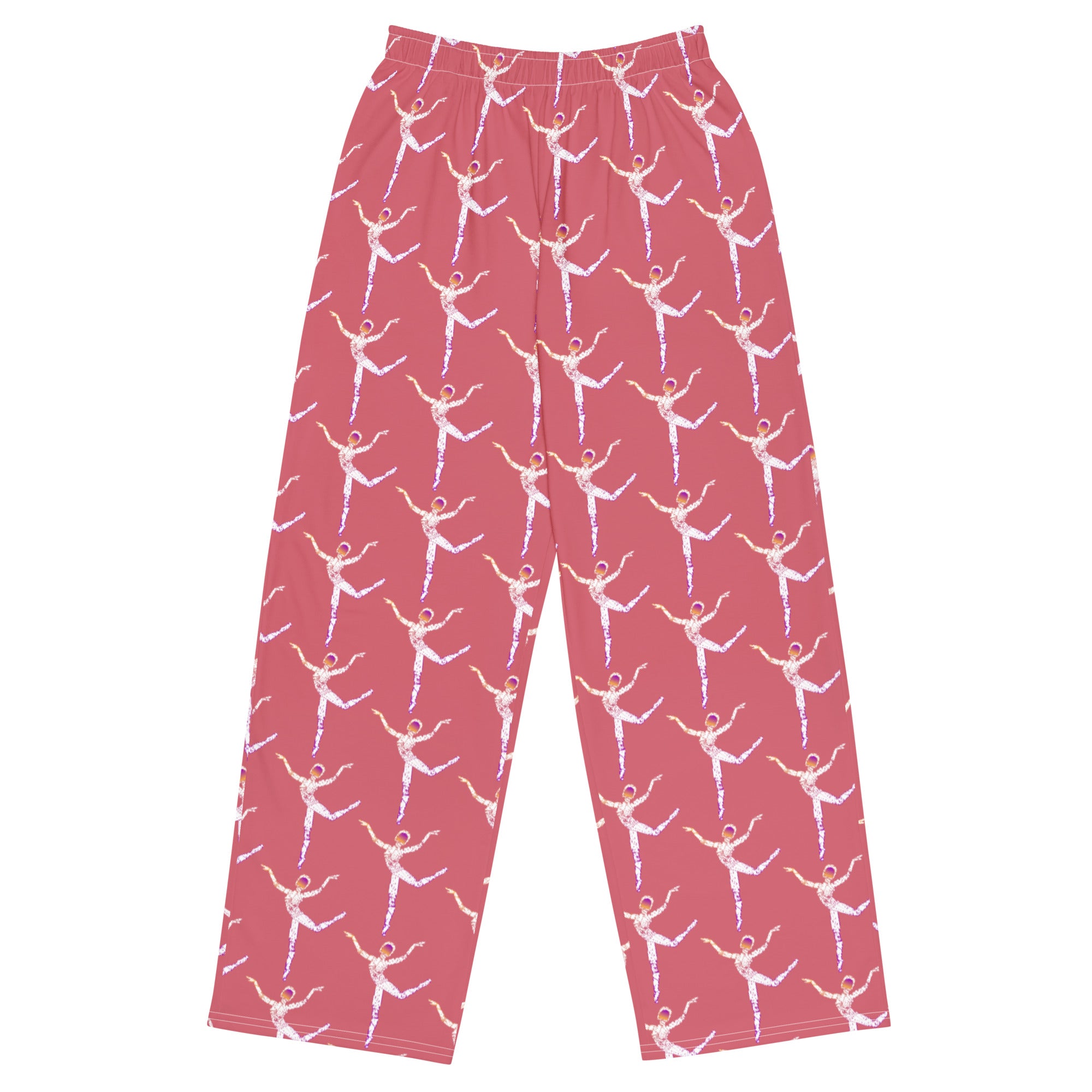 Afrobotica Rings unisex wide-leg pants