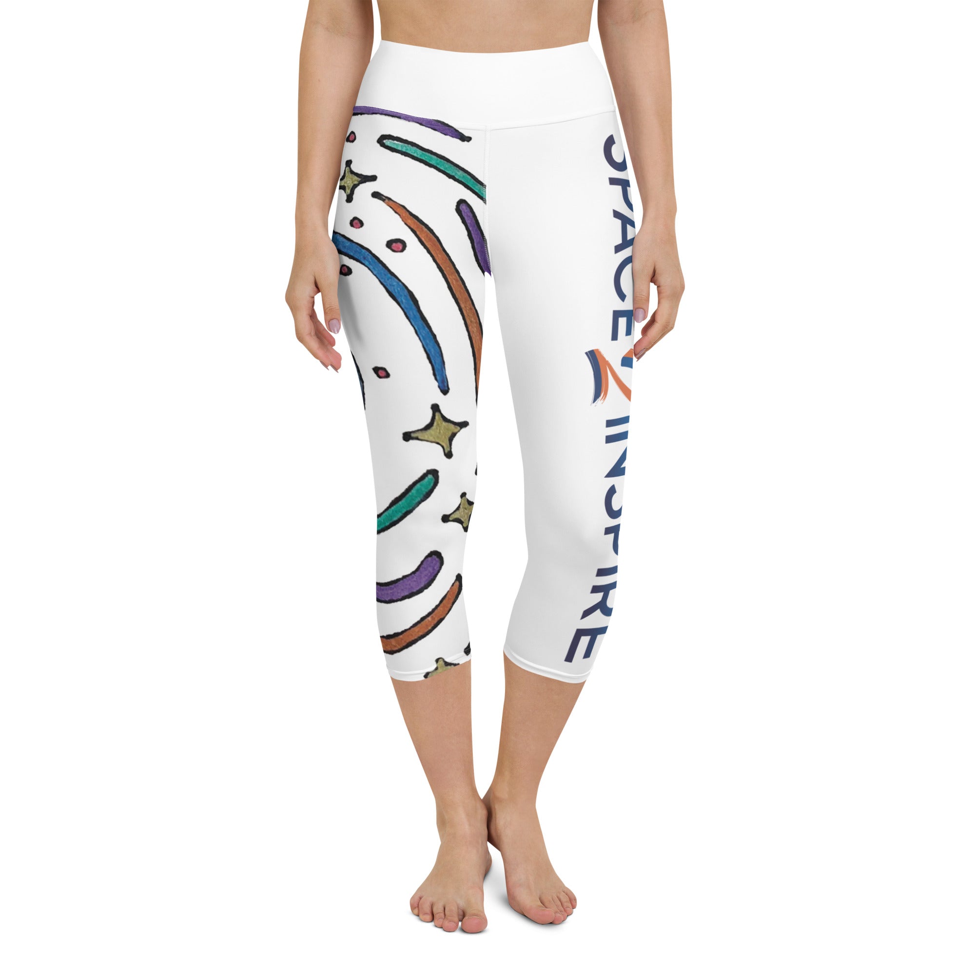 Black Magic Yoga Capri Leggings