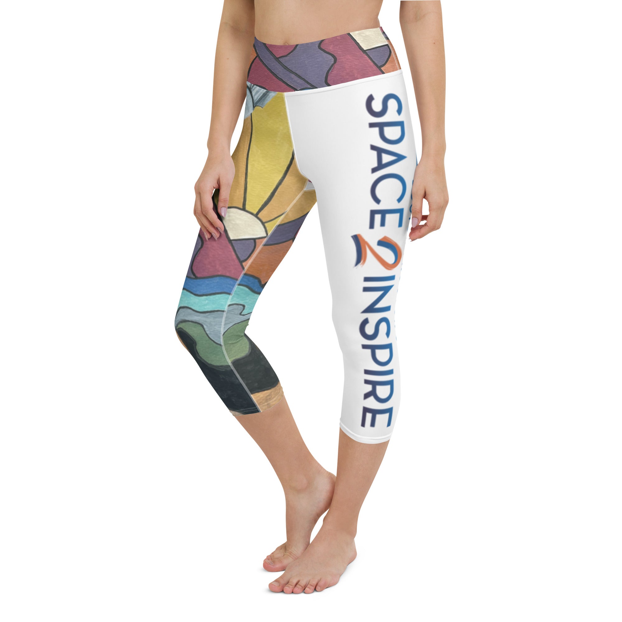 EarthLight from Orbit Yoga Capri Leggings