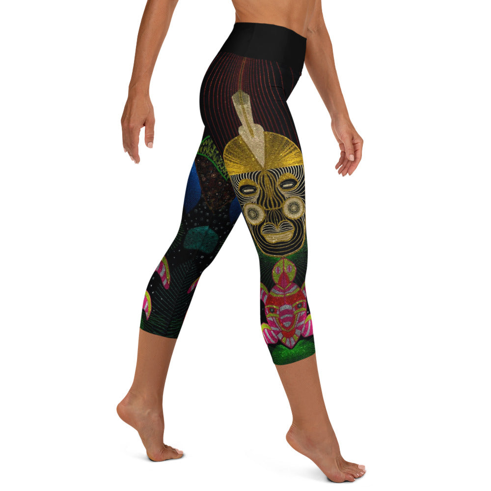 Turtle Yoga Capri Leggings