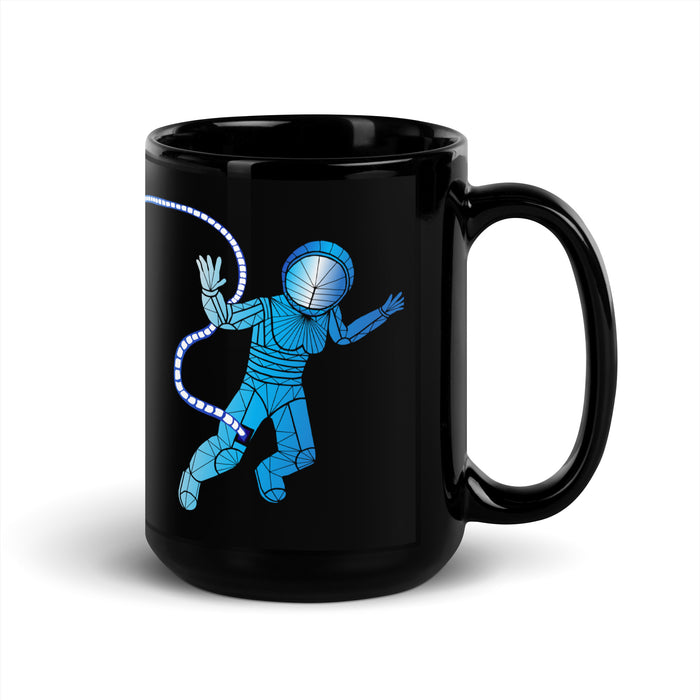 Zero G Black Glossy Mug 15 oz
