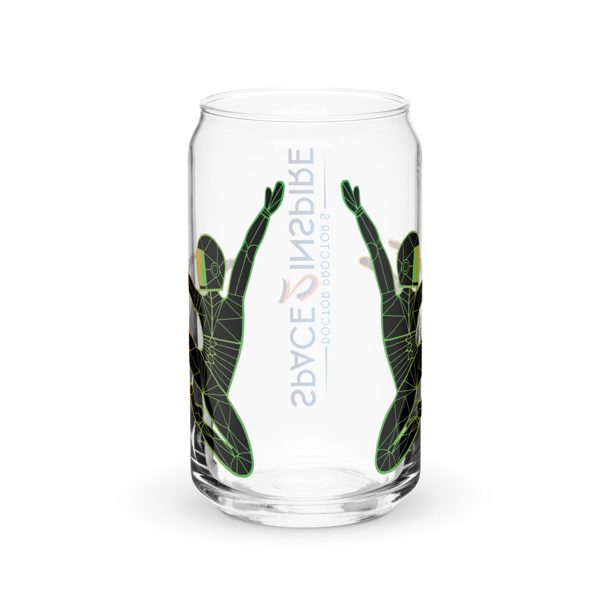 Afroboticus Emerald Can-shaped glass