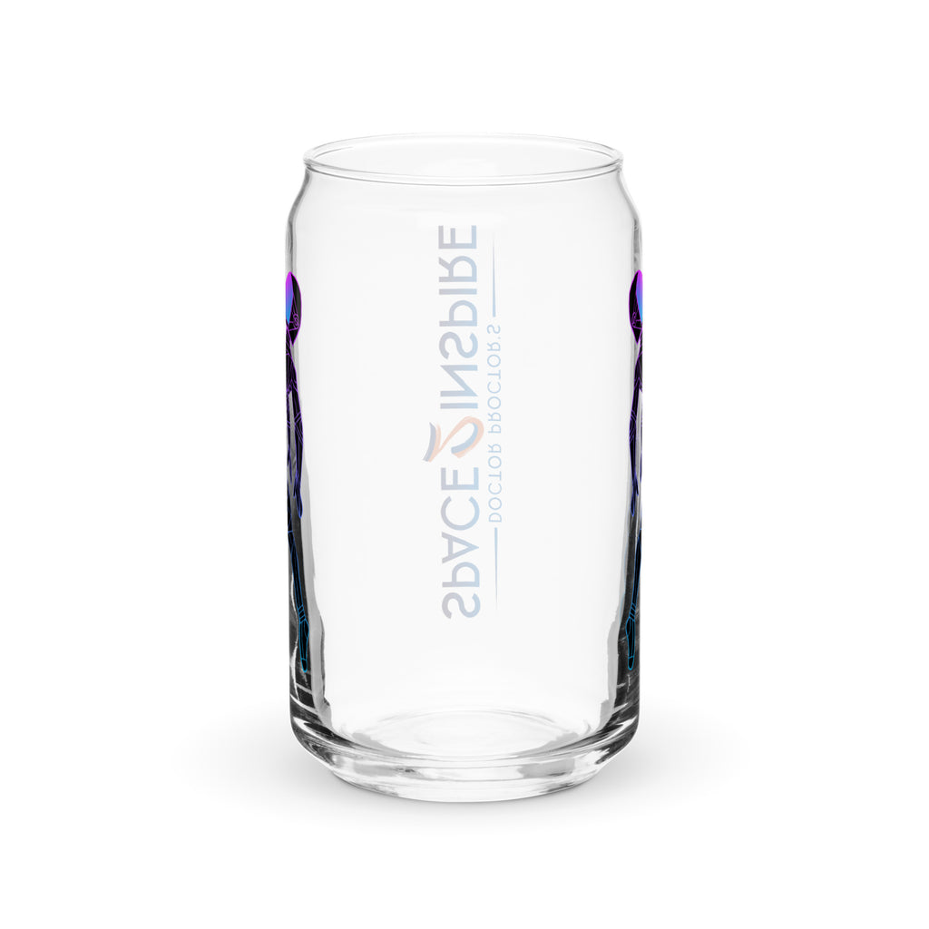 Afroboticus Cobalt Can-shaped glass