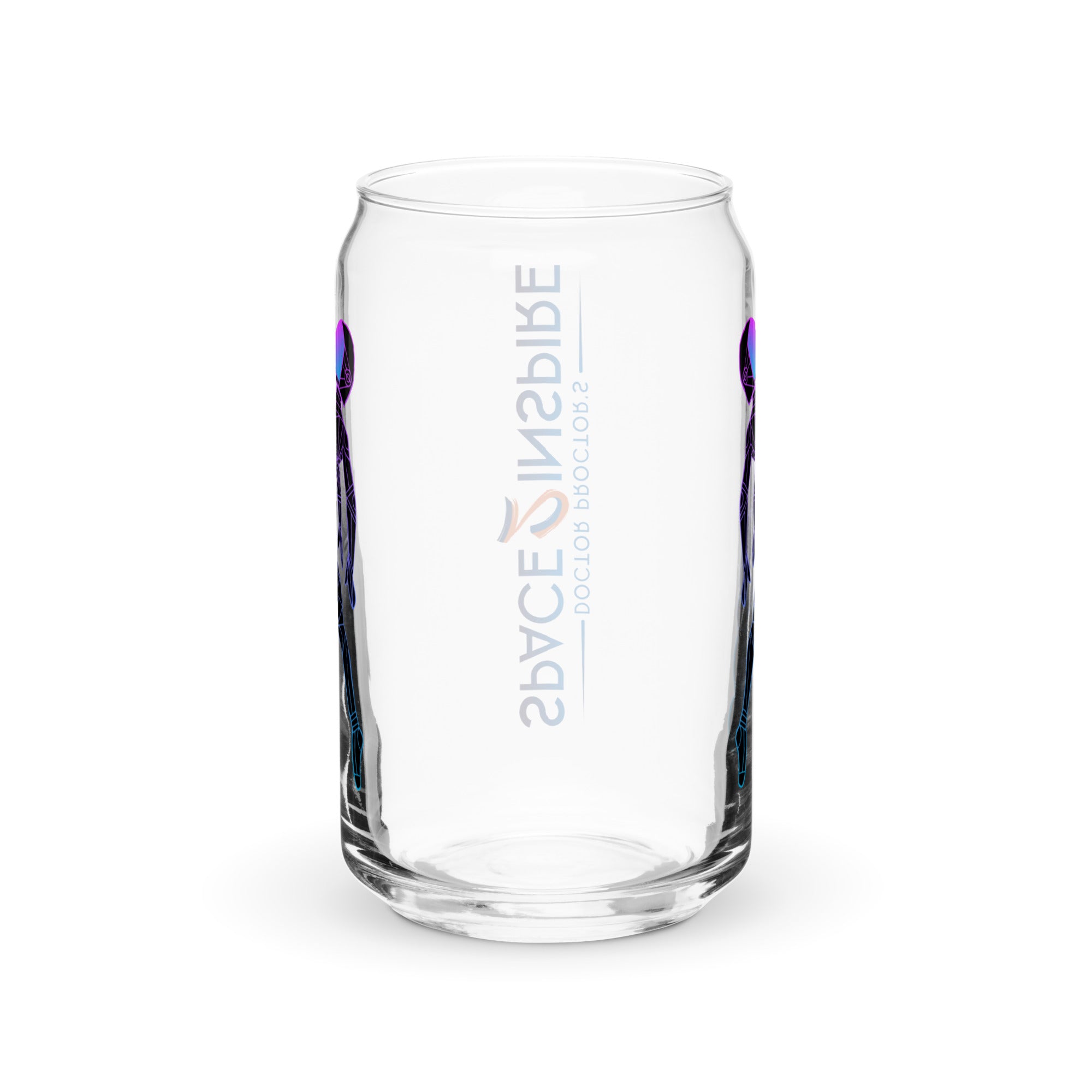 Afroboticus Cobalt Can-shaped glass