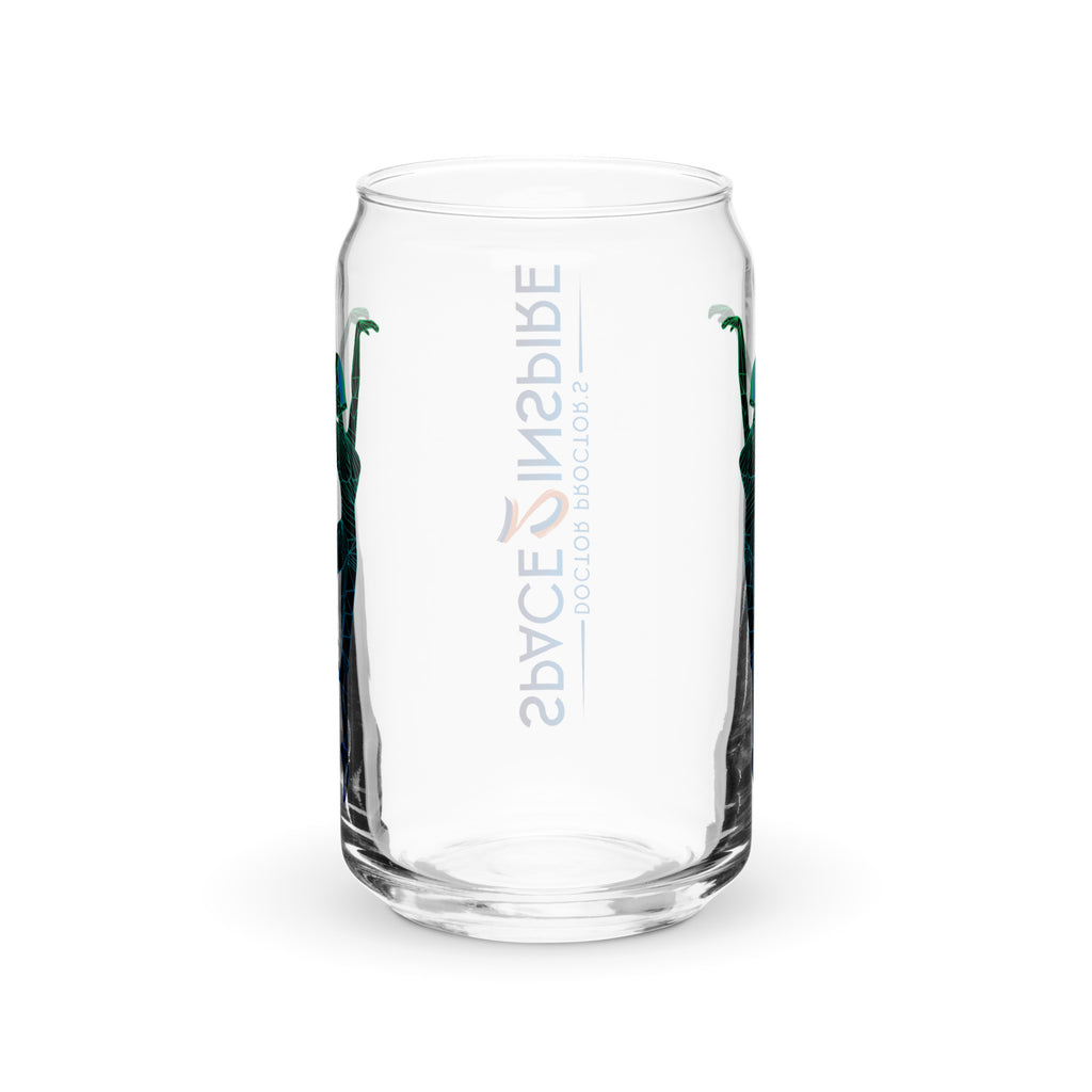 Afrobotica Releve Blue Can-shaped glass