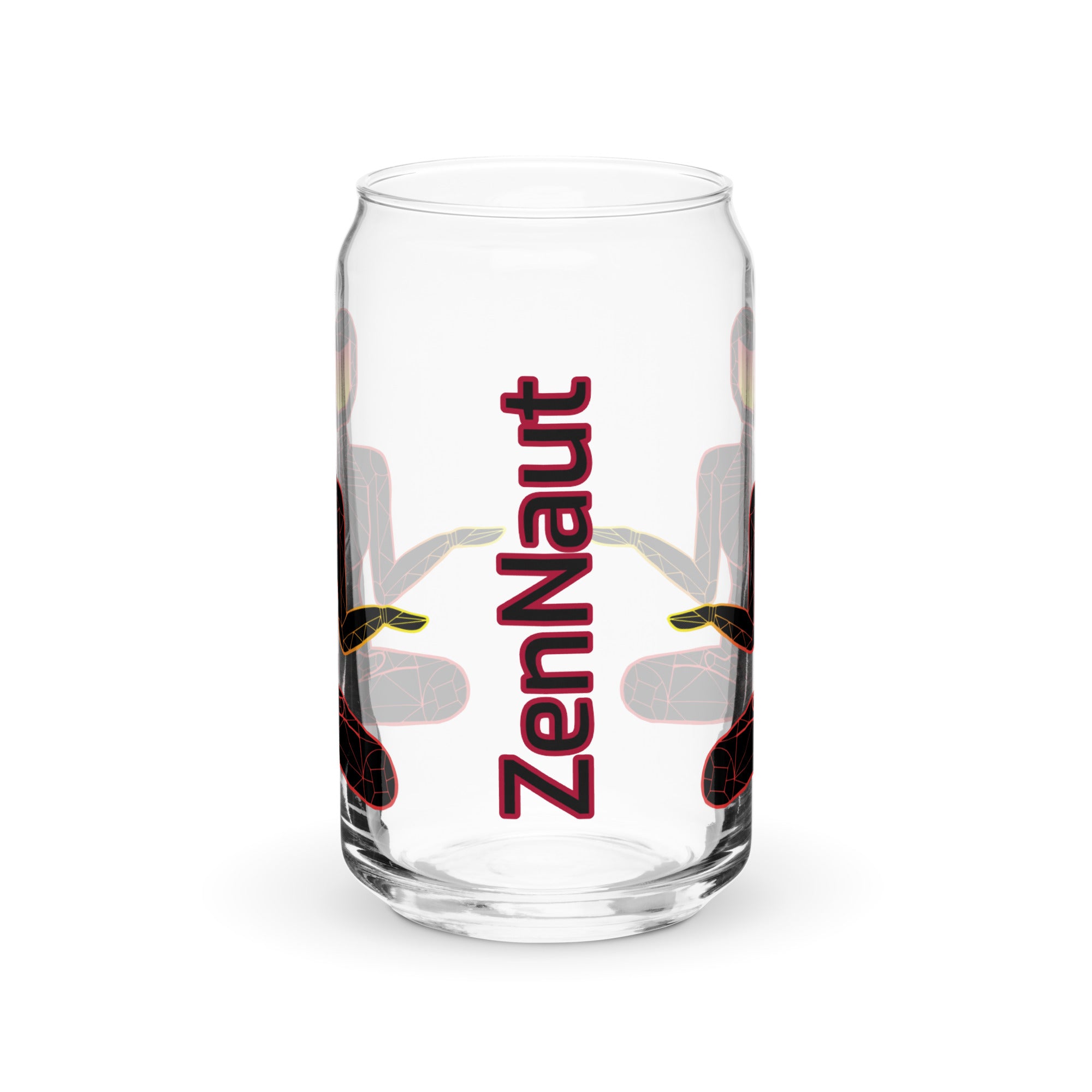 AffirmationNaut Can-shaped glass
