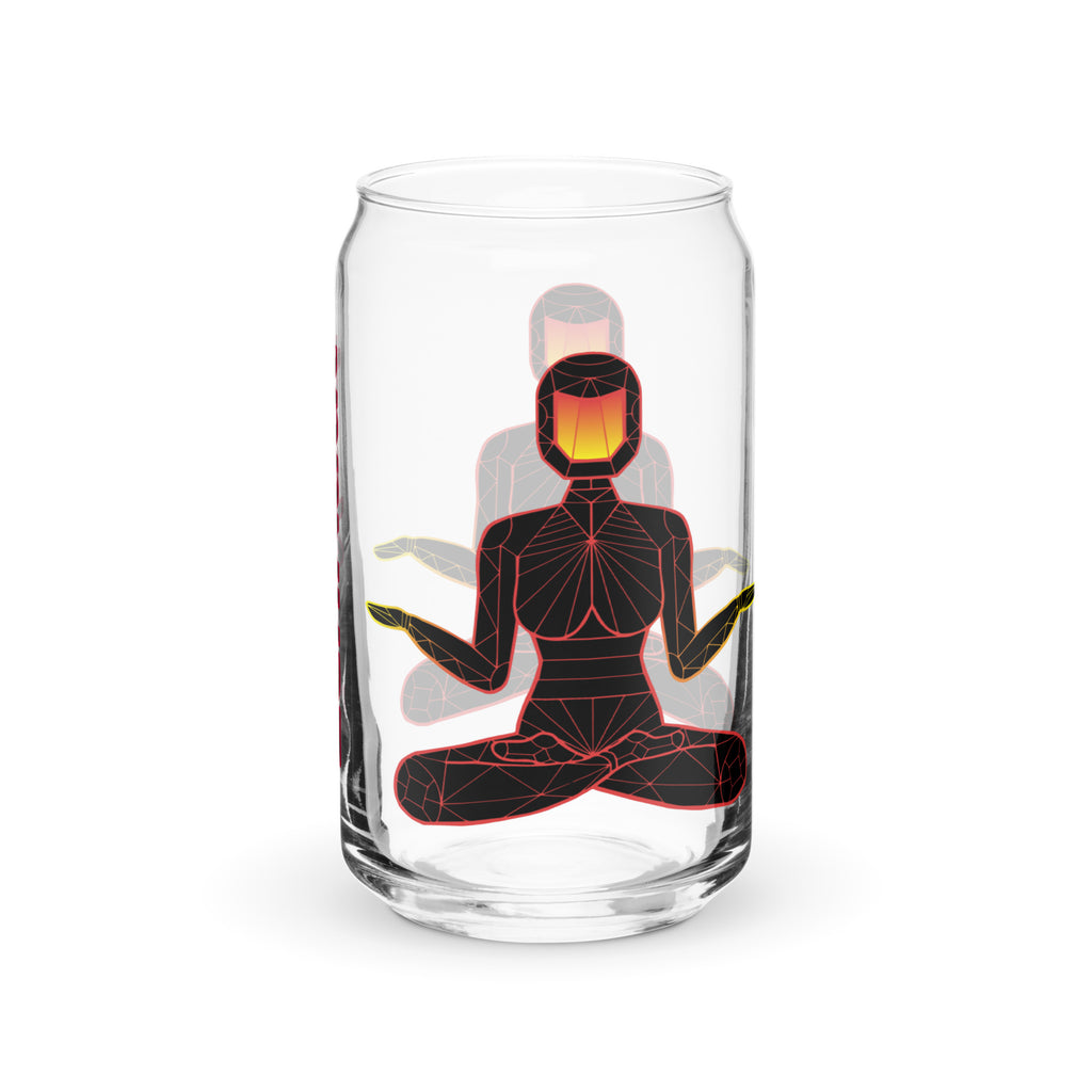 AffirmationNaut Can-shaped glass