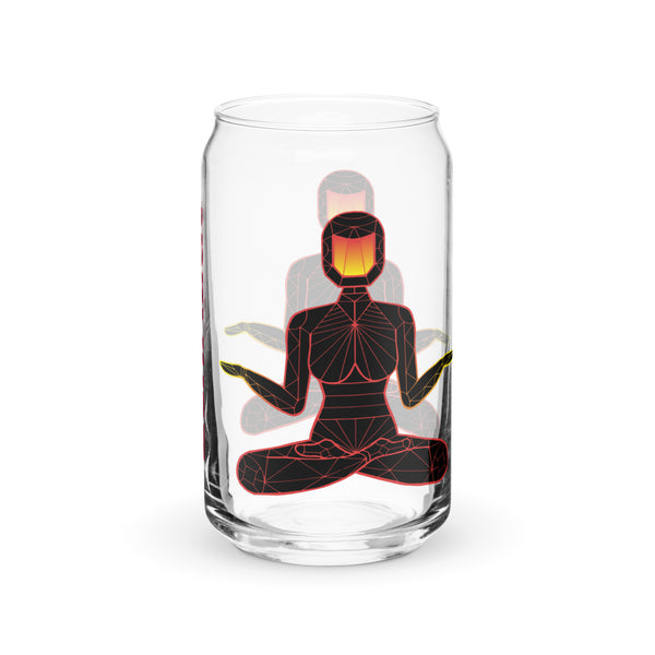 AffirmationNaut Can-shaped glass