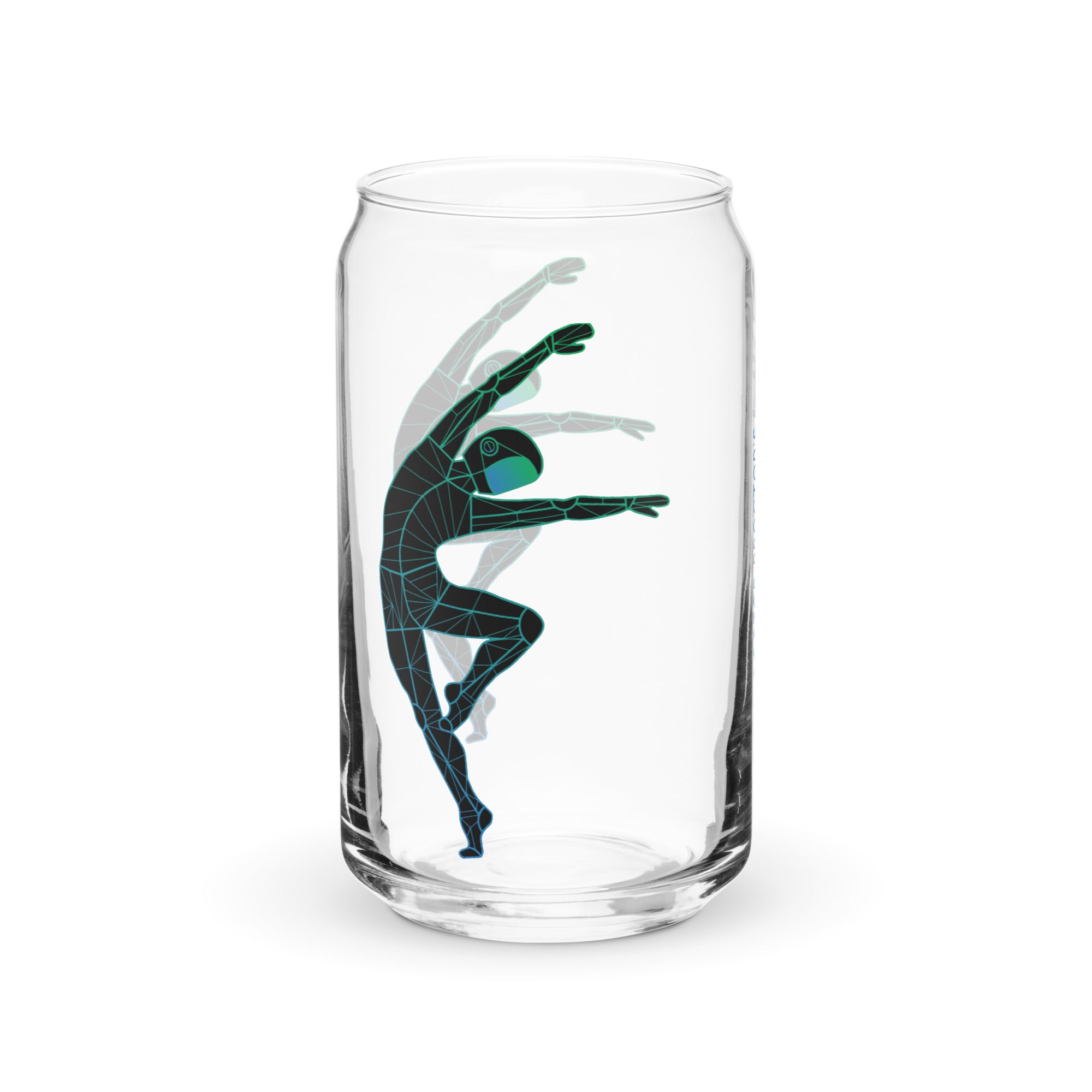 Afroboticus Stellar Drift Can-shaped glass