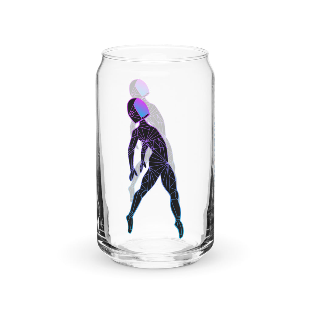 Afroboticus Cobalt Can-shaped glass