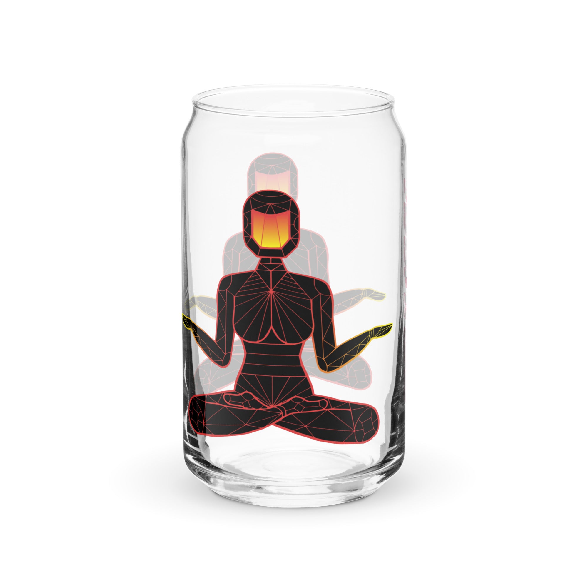 AffirmationNaut Can-shaped glass