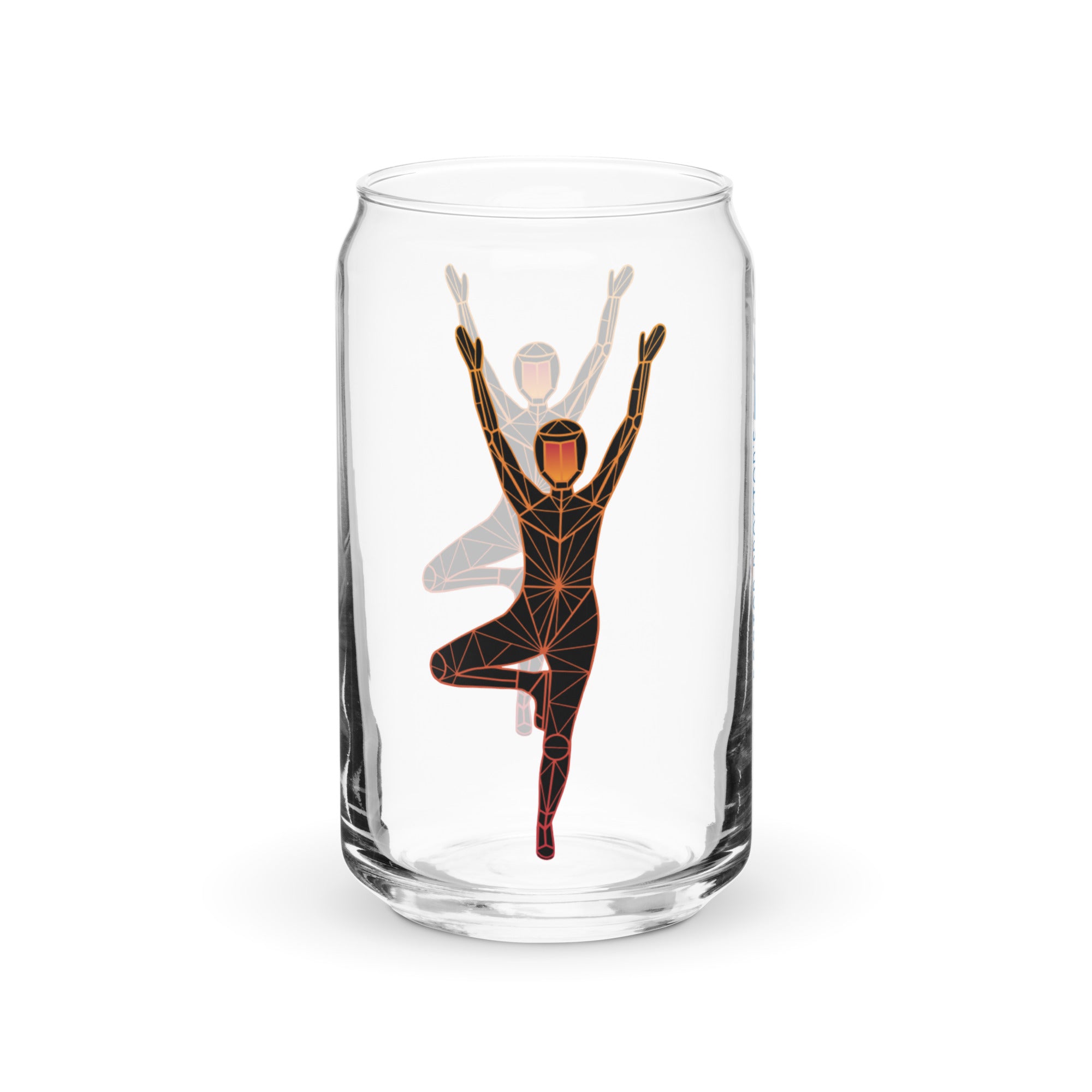 Afroboticus Ra Can-shaped glass