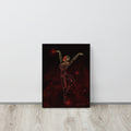 Afrobotica Releve Red Canvas (12 x 16)