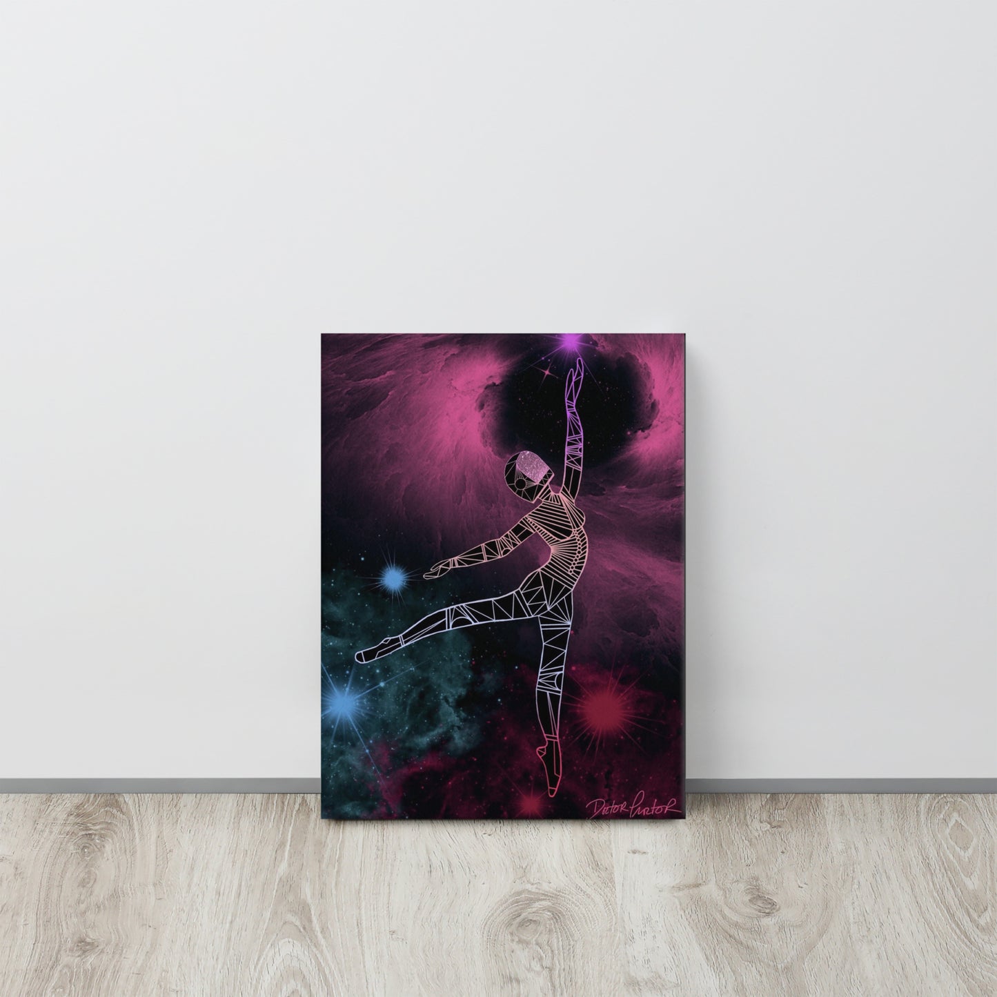 Afrobotica Pointe Nebula Canvas (12 x 16)