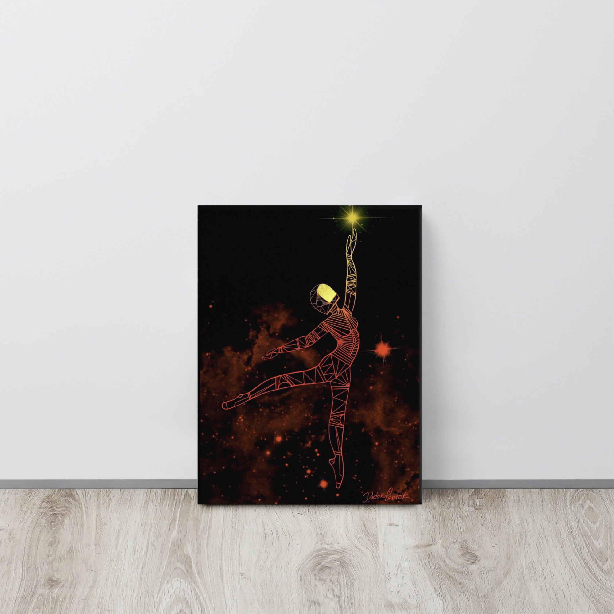 Afrobotica Pointe Constellation Canvas (12 x 16)