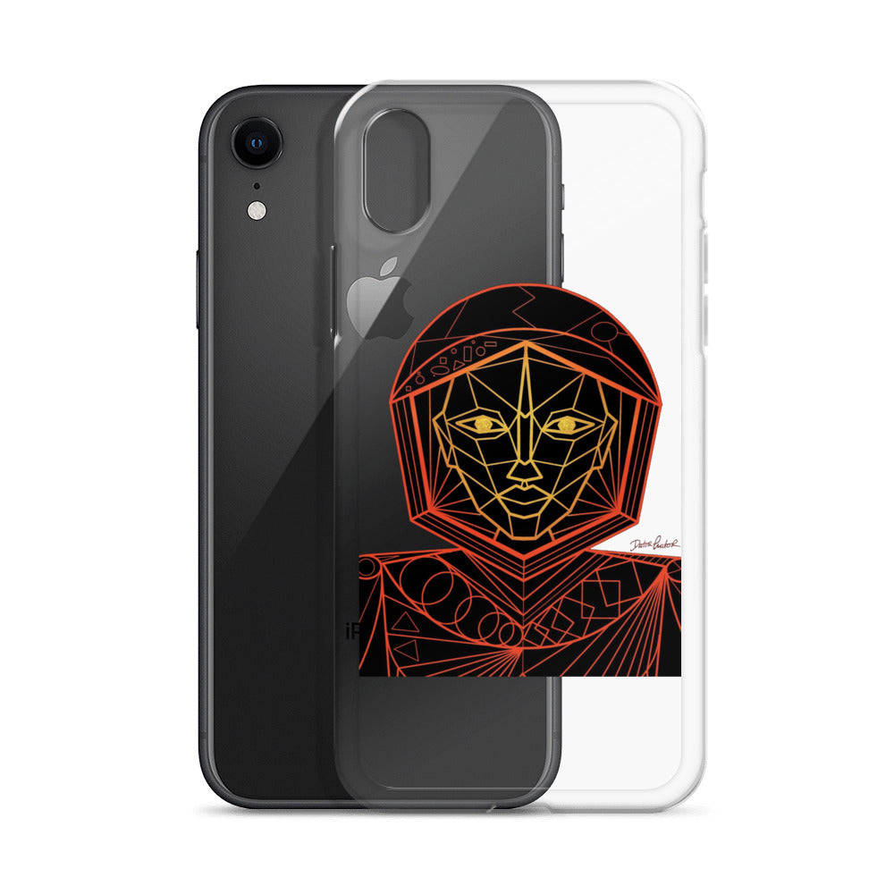 Afrobotica Avatar Red Clear Case for iPhone®