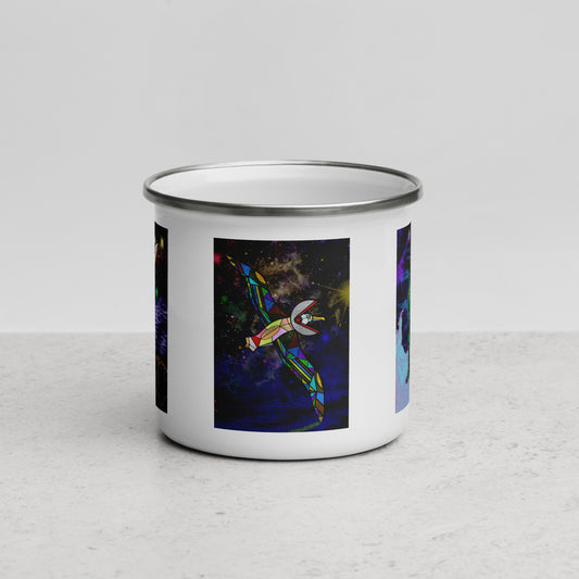 Oceans Enamel Mug