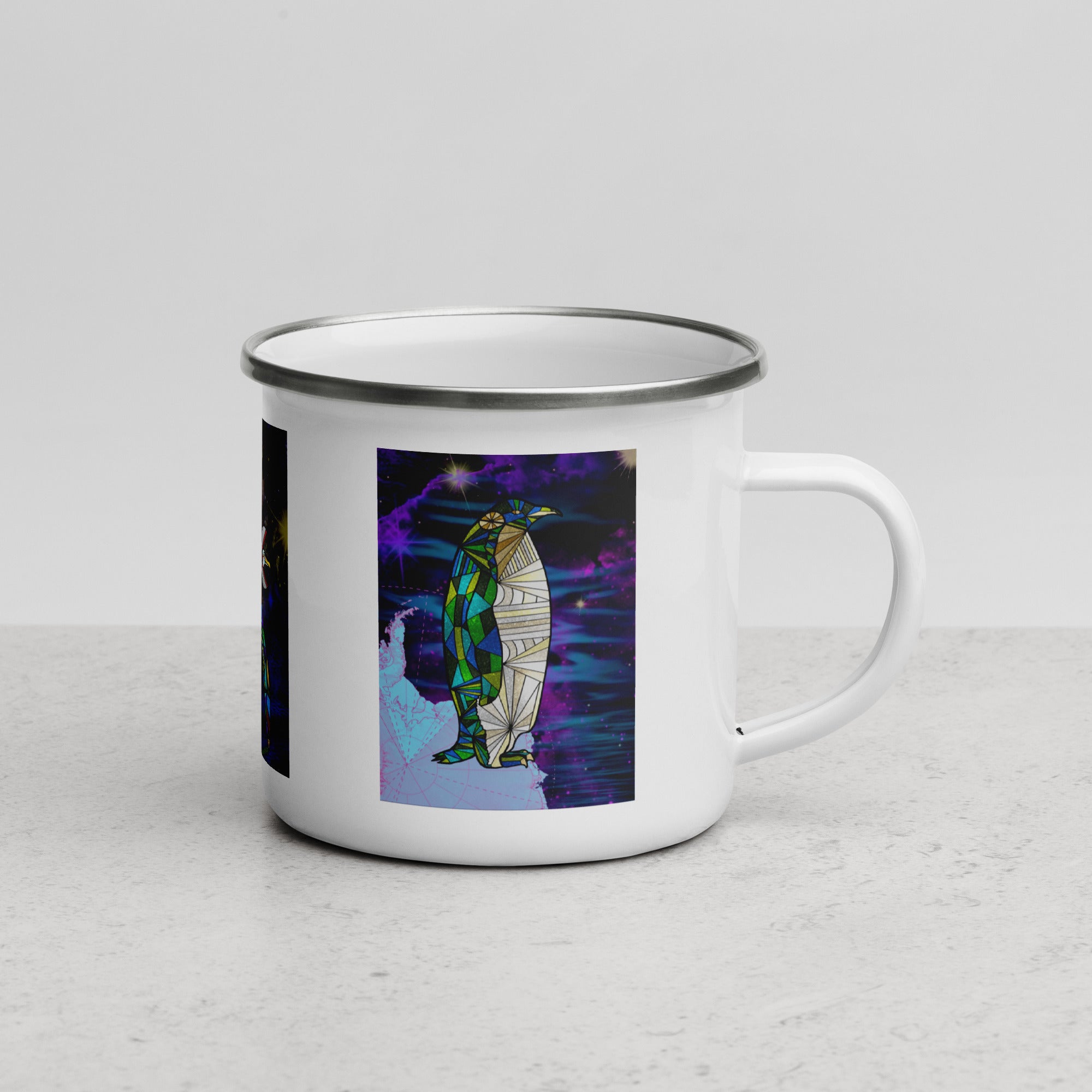 Oceans Enamel Mug