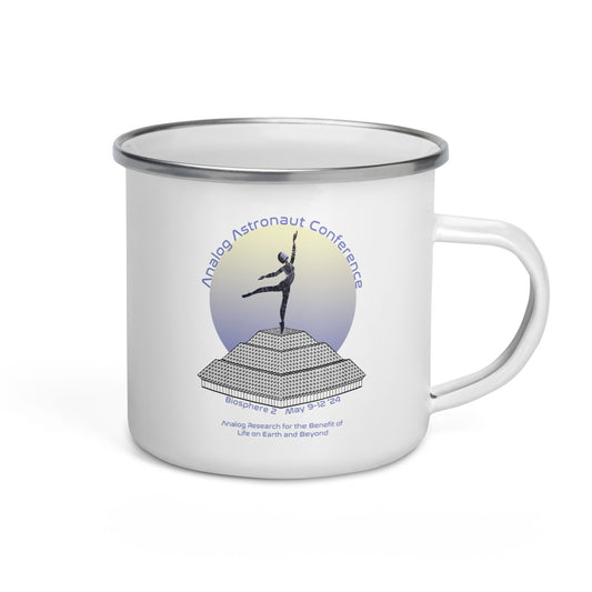 Analog Astronaut Afrobotica Conference Enamel Mug